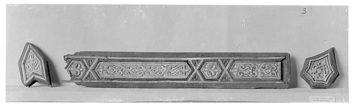 Panel, Wood; carved