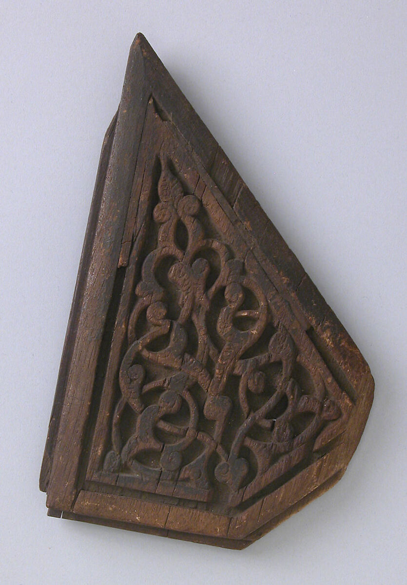 Panel, Wood; carved 