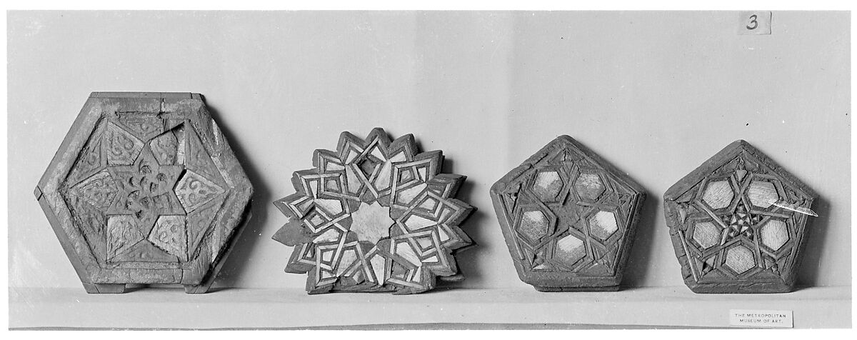 Panel, Wood; carved, inlaid with ivory