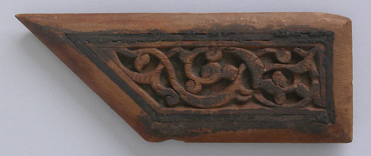 Panel, Wood; carved 