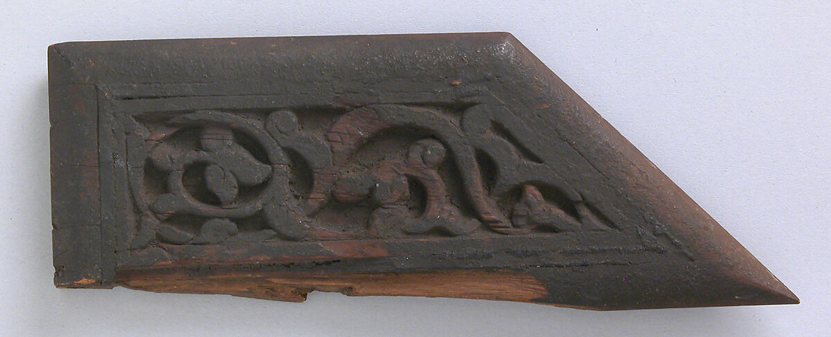 Panel, Wood; carved 