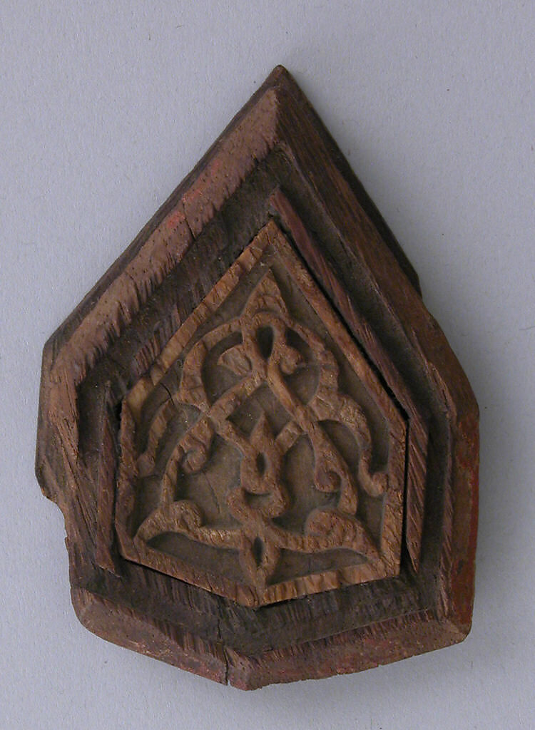 Panel, Wood; carved