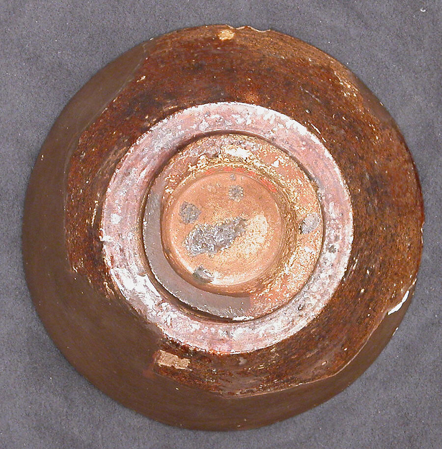 Bowl, Earthenware; incised decoration through a white slip and coloring under transparent glaze