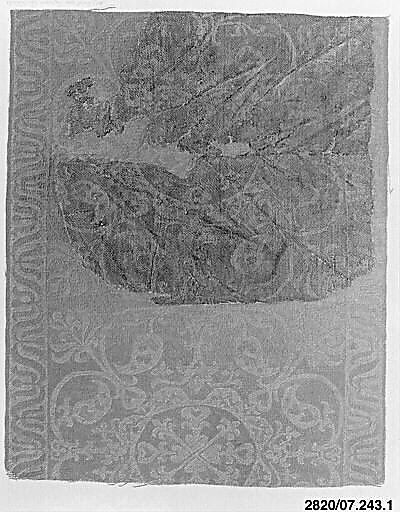 Textile Fragment, Silk