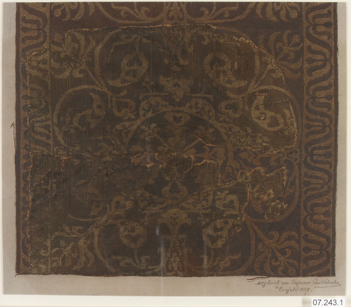 Textile Fragment, Silk 