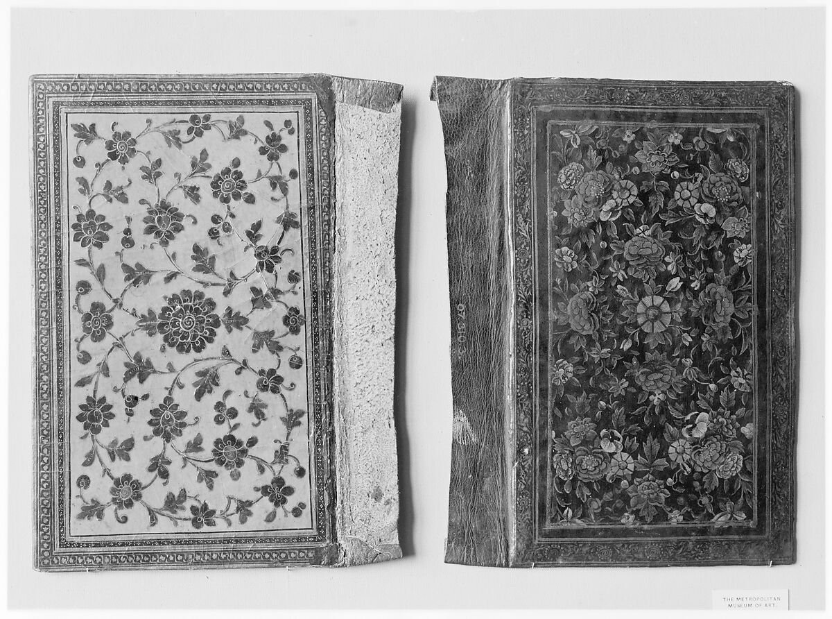 Bookbinding (Jild-i kitab), Pasteboard; painted and lacquered