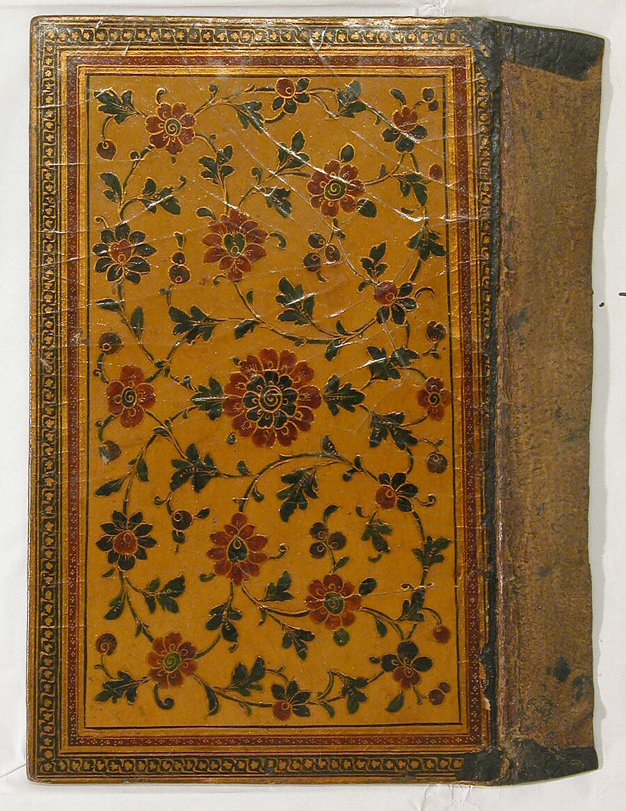 Bookbinding (Jild-i kitab), Pasteboard; painted and lacquered