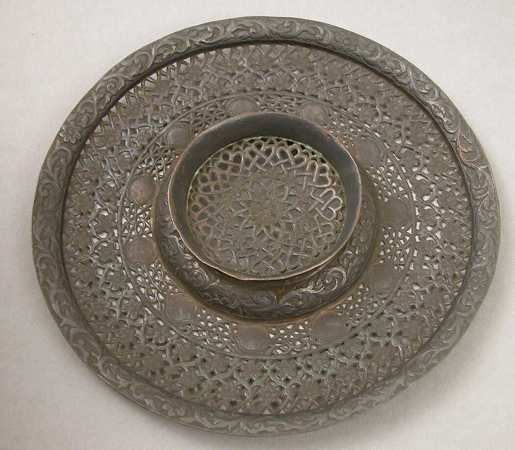 Basin, Silver; partially gilded