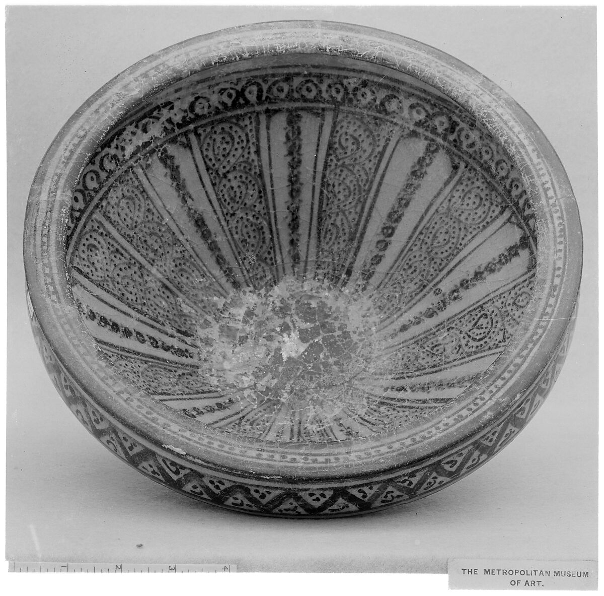 Bowl, Ceramic; glazed