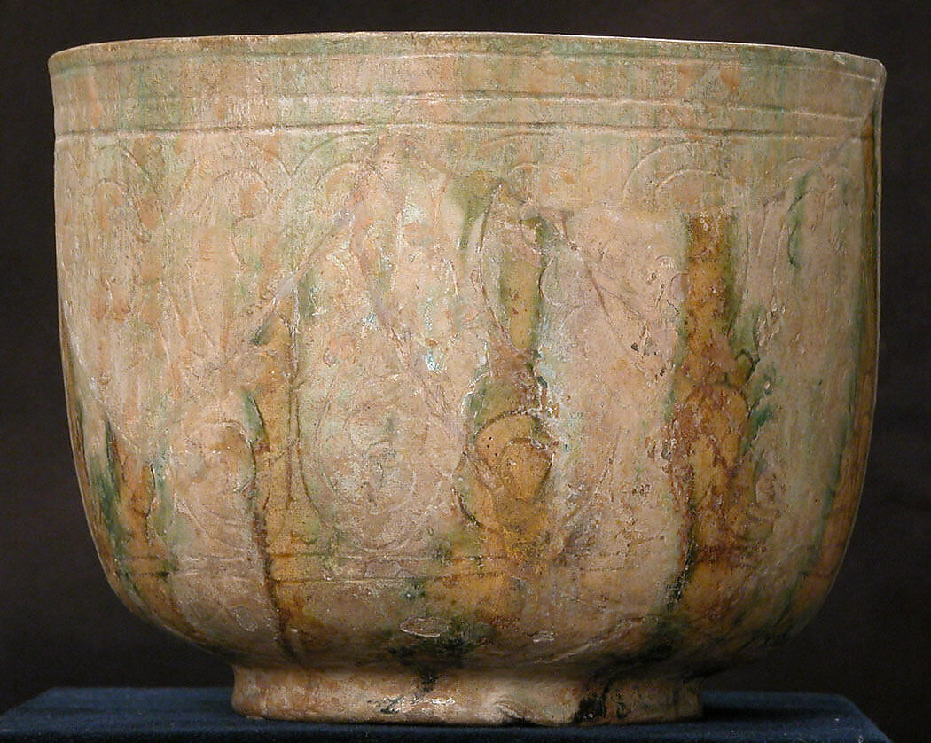 Bowl, Earthenware; glazed