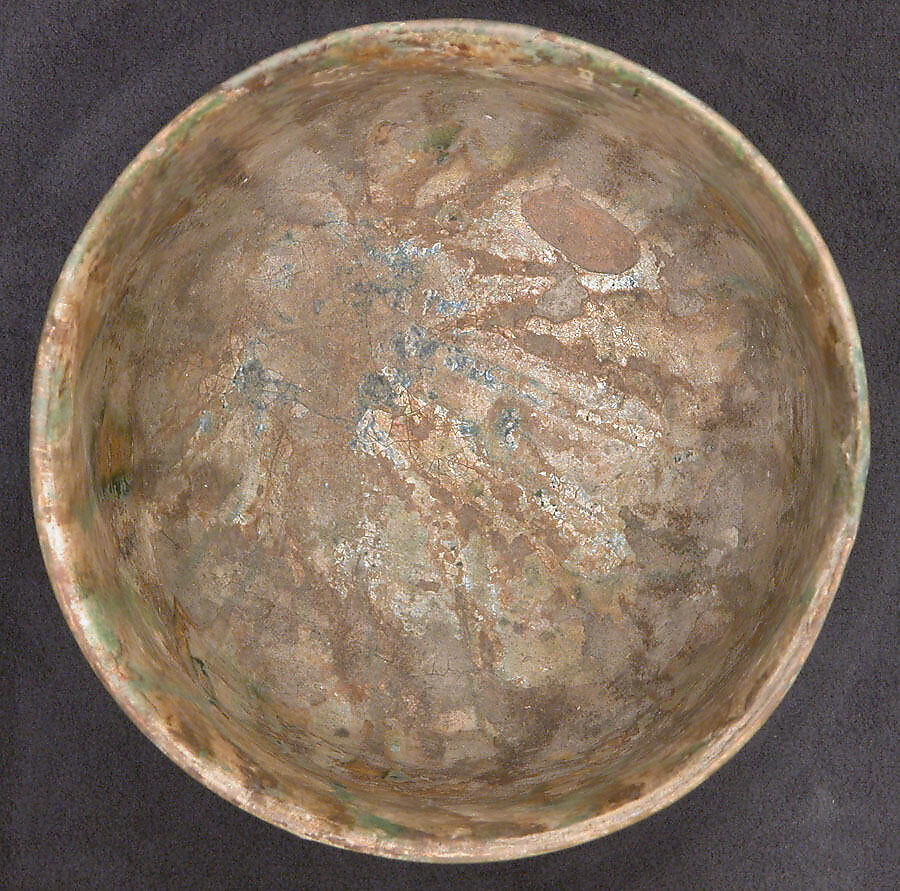 Bowl, Earthenware; glazed