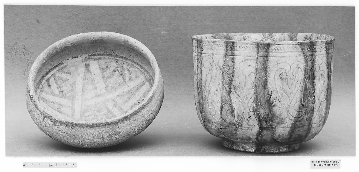 Bowl, Earthenware; glazed