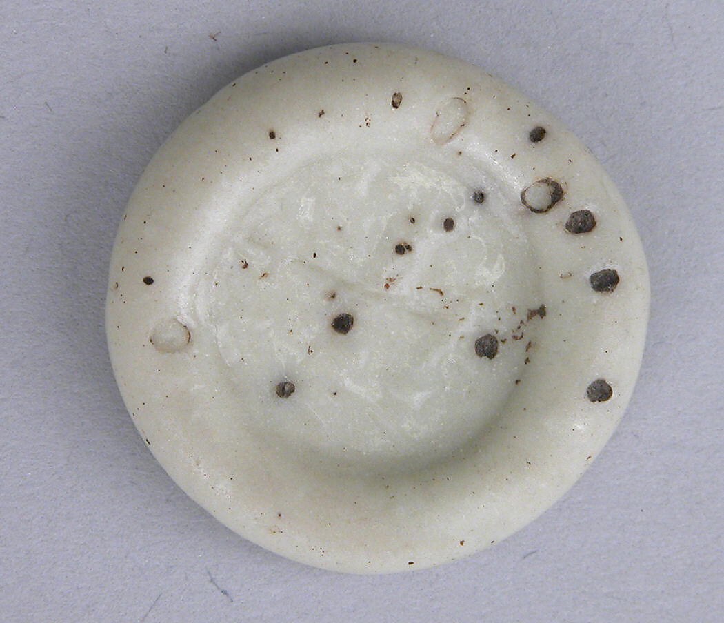 Coin Weight, Mold-pressed glass 