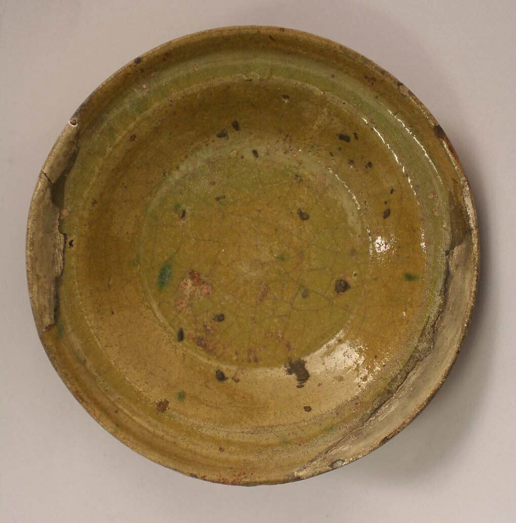 Bowl, Earthenware; glazed 