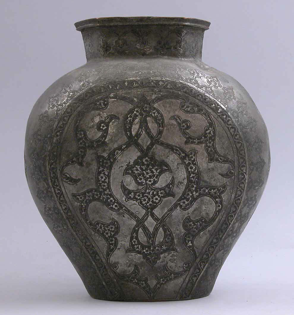 Vase, Copper; tinned