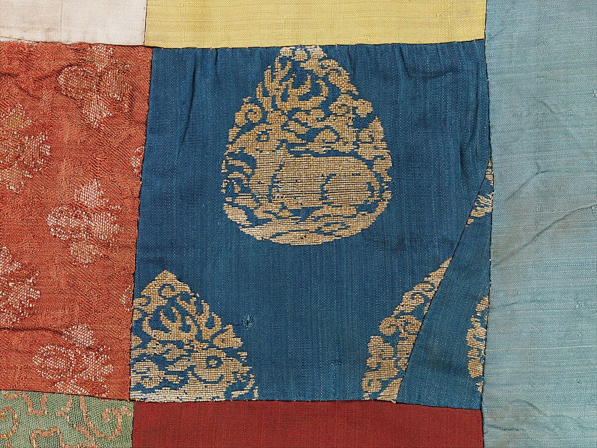 Patchwork of Woven Textiles - China - Yuan (1271–1368) to early