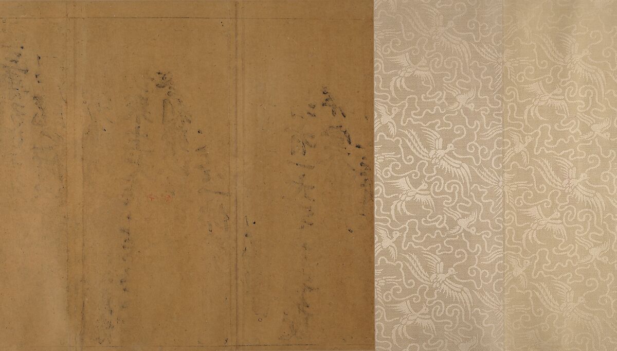 The Sixteen Luohans, Attributed to Qiu Ying (Chinese, ca. 1495–1552), Handscroll; ink on paper, China