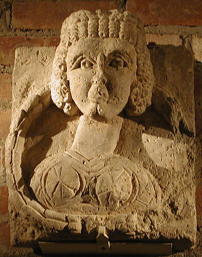 Fragment from a Relief with the Bust of a Woman