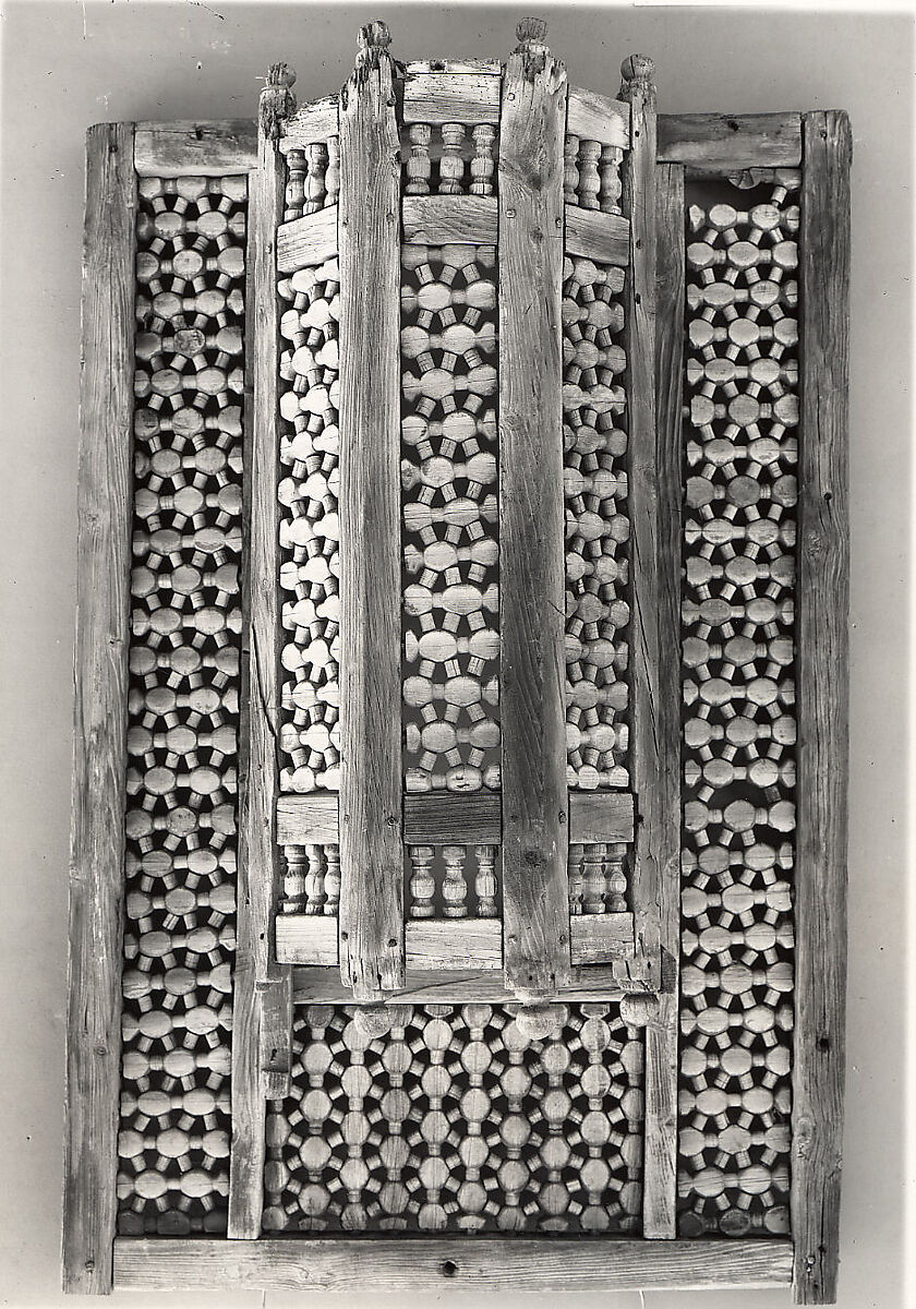 Mashrabiya Screen, Wood
