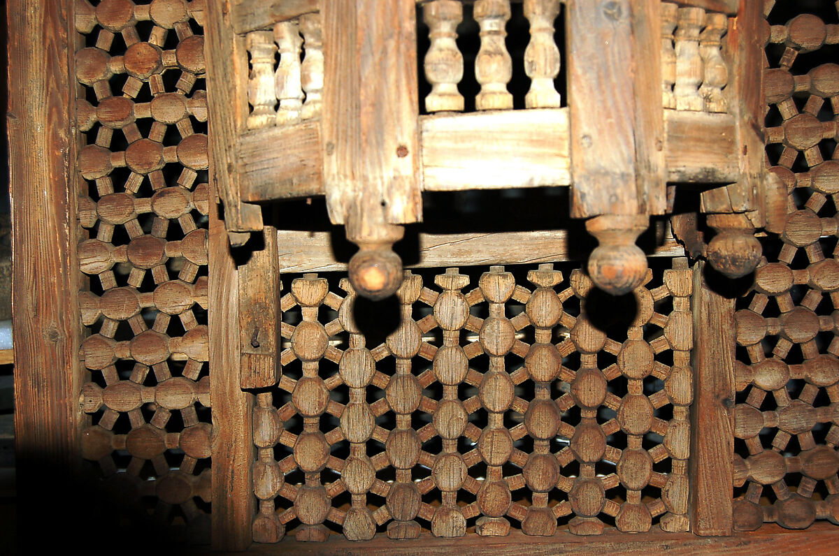 Mashrabiya Screen, Wood