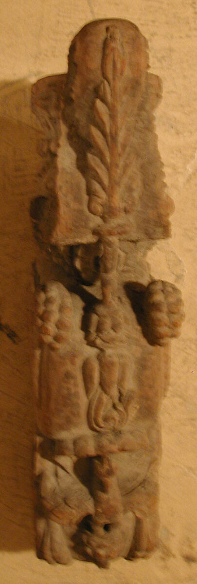 Bracket, Wood; carved