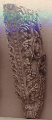 Bracket, Wood; carved