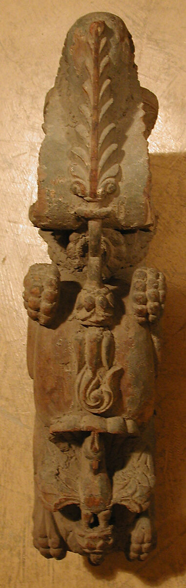 Bracket, Wood; carved