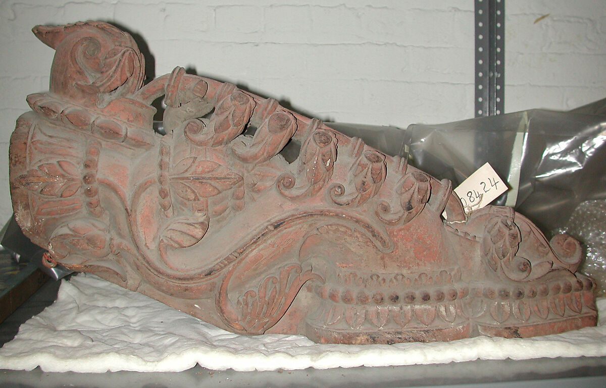 Bracket, Wood; carved