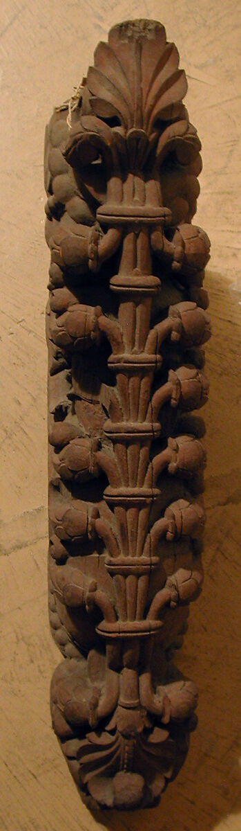 Bracket, Wood; carved