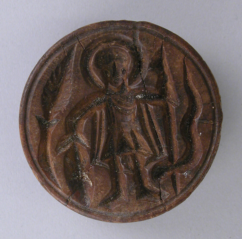 Double Stamp, Wood; carved