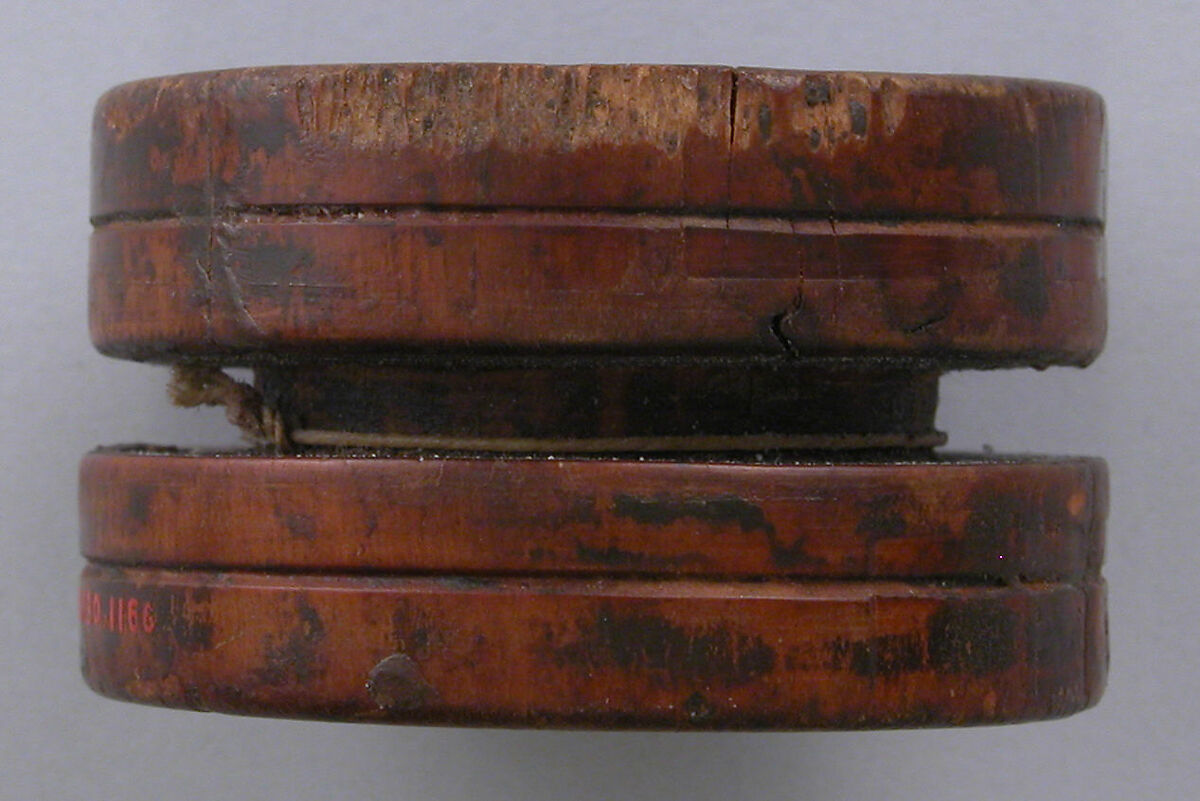 Double Stamp, Wood; carved