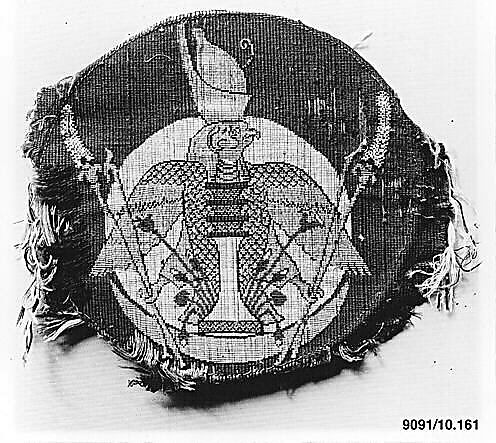 Medallion, Silk and wool 