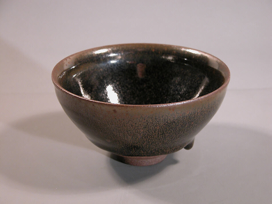 Bowl, Stoneware with black glaze (Jian ware), China 