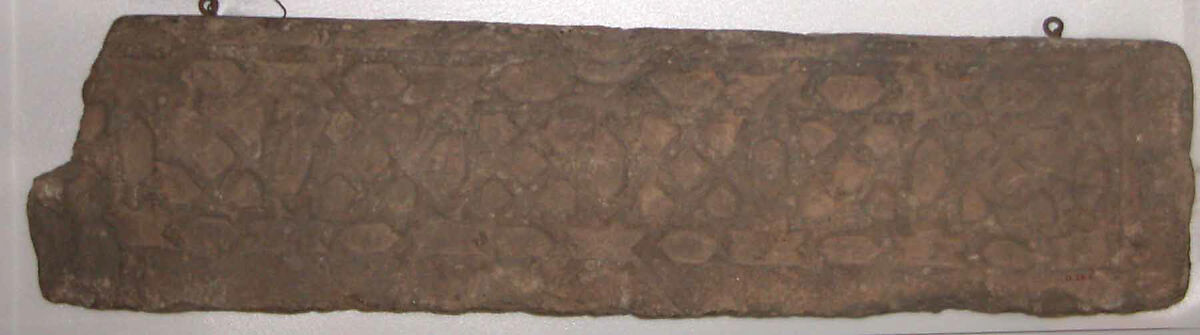 Carved Slab, Stone; carved in relief 