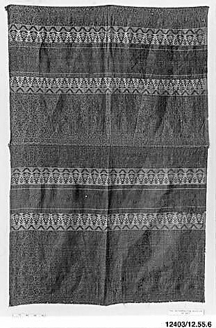 Fragments of a Panel, Silk; lampas