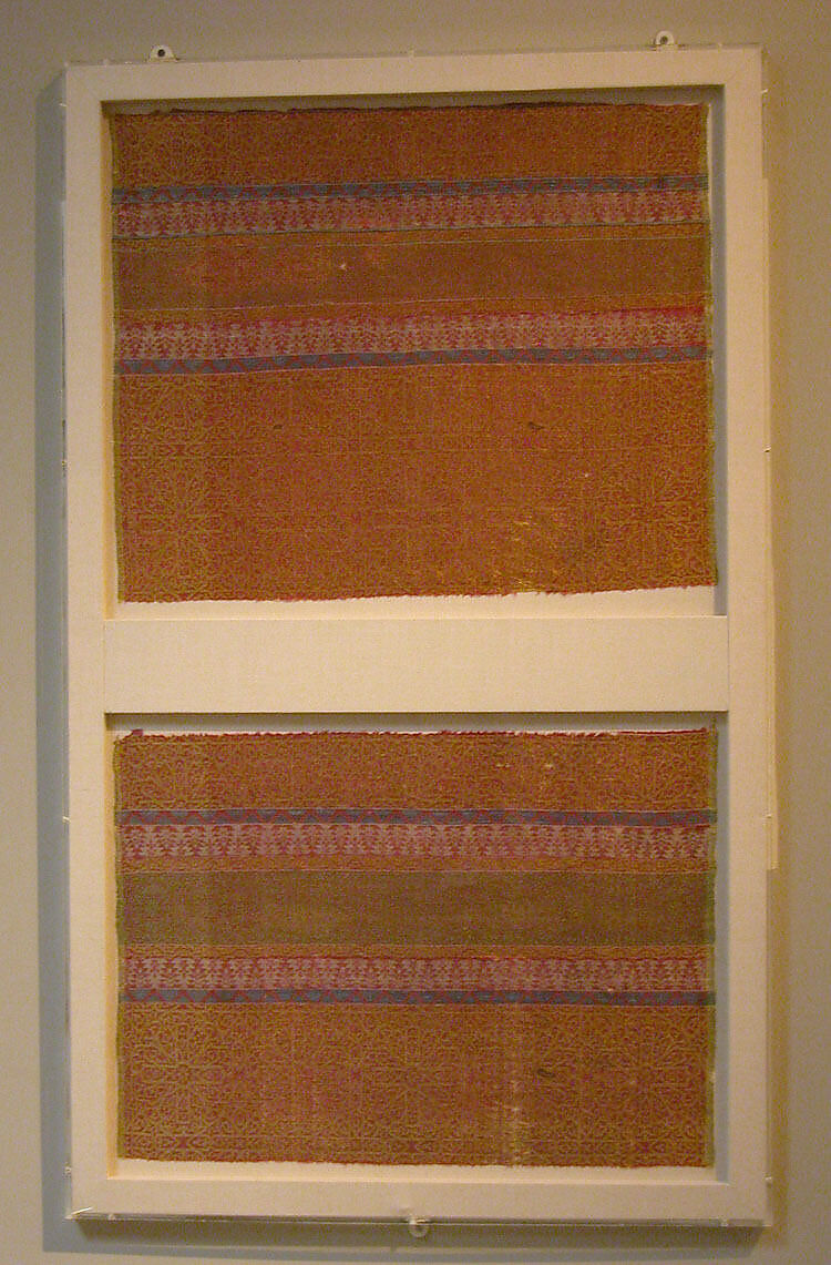 Fragments of a Panel, Silk; lampas 