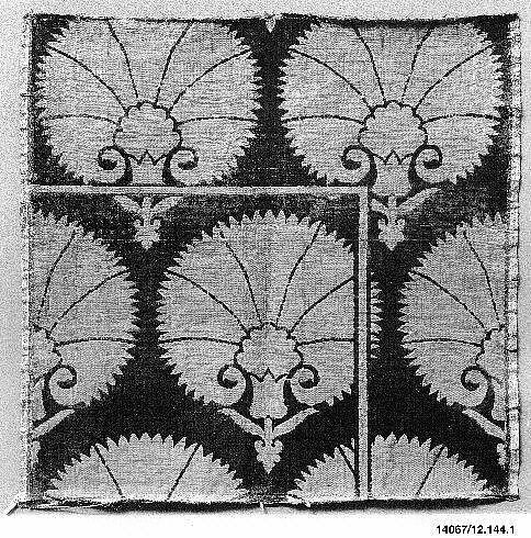 Fragment of a Cover, Silk