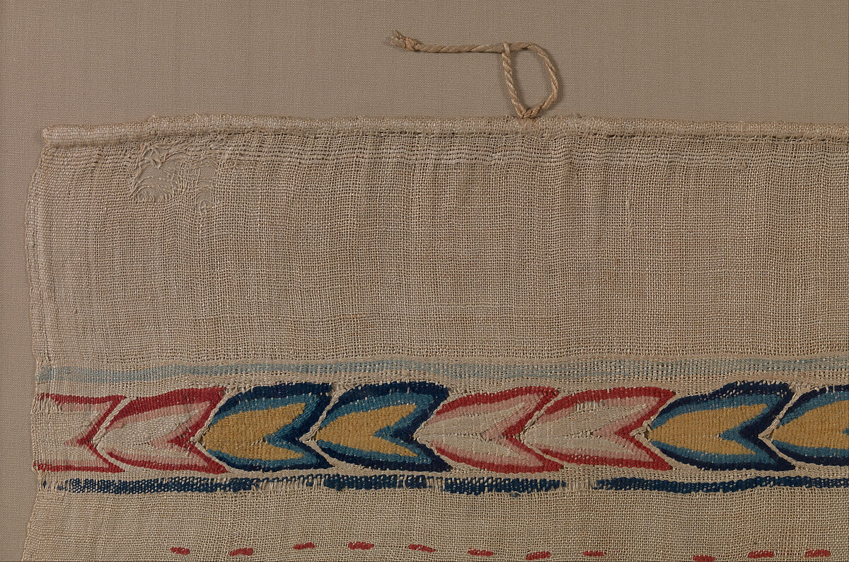 Hanging with Nikes Holding Bowl of Fruit, Linen, wool