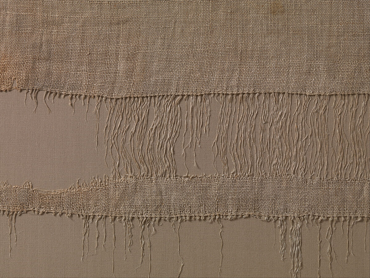 Hanging with Nikes Holding Bowl of Fruit, Linen, wool