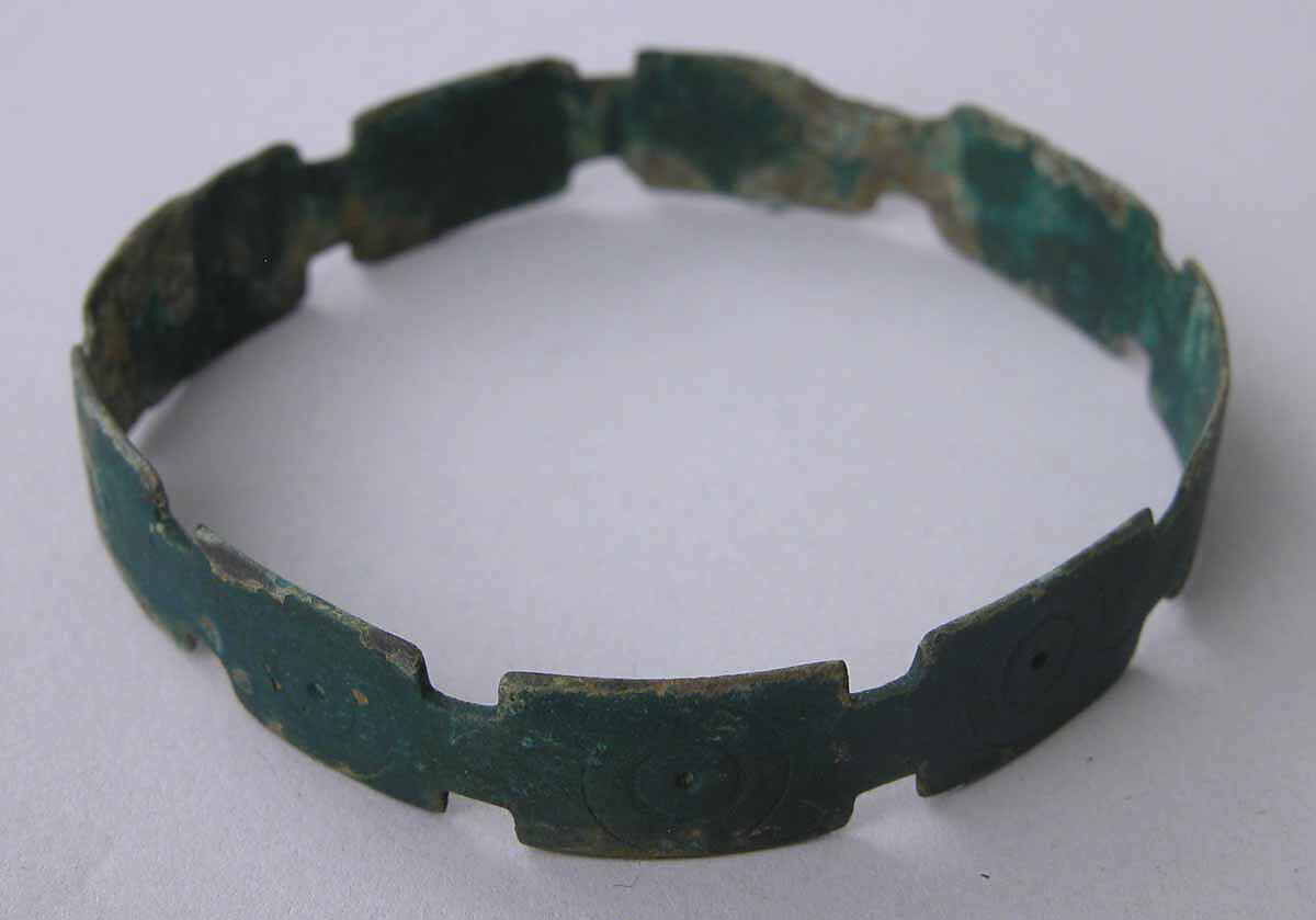 Bracelet, Bronze 