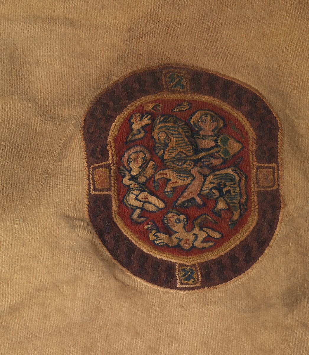 Richly Decorated Tunic, Wool; tapestry weave