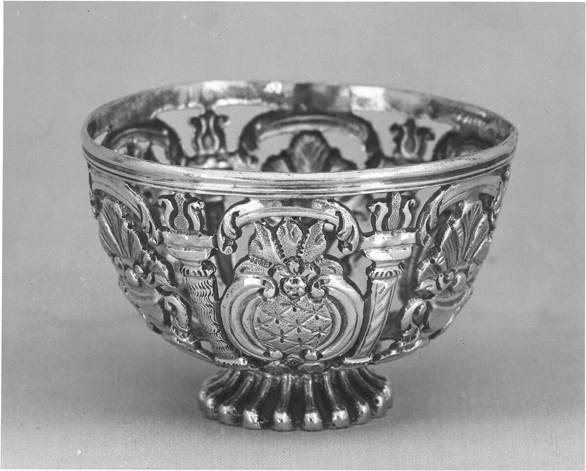 Two Cup Holders, Silver