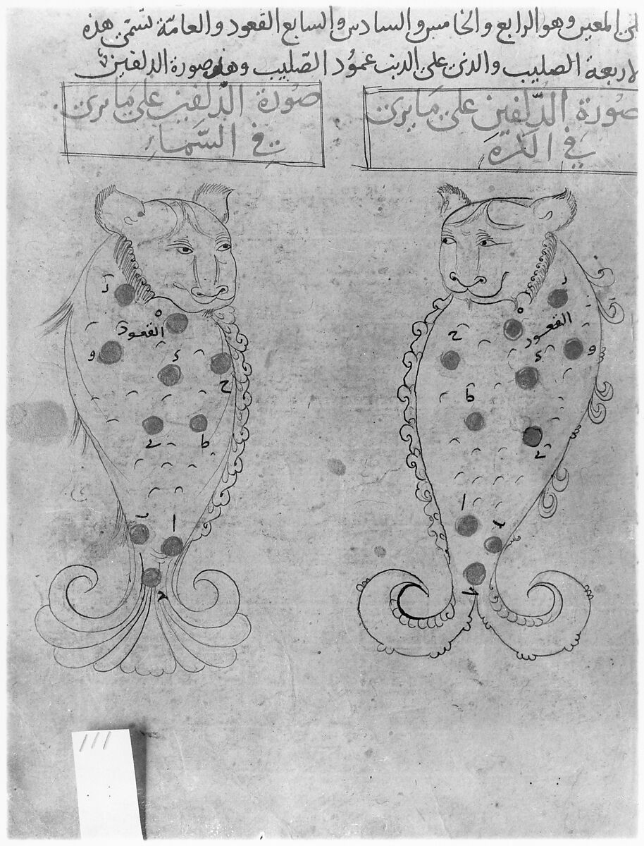 Kitab suwar al-kawakib al-thabita (Book of the Images of the Fixed Stars) of al-Sufi, `Abd al-Rahman al-Sufi (Iranian, Rey 903–986 Shiraz), Ink and gold on paper; leather binding