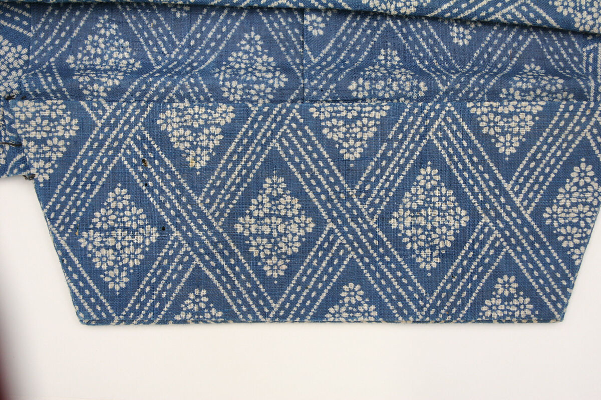 Trousers ("hakama") associated with Kyogen, Hemp, Japan