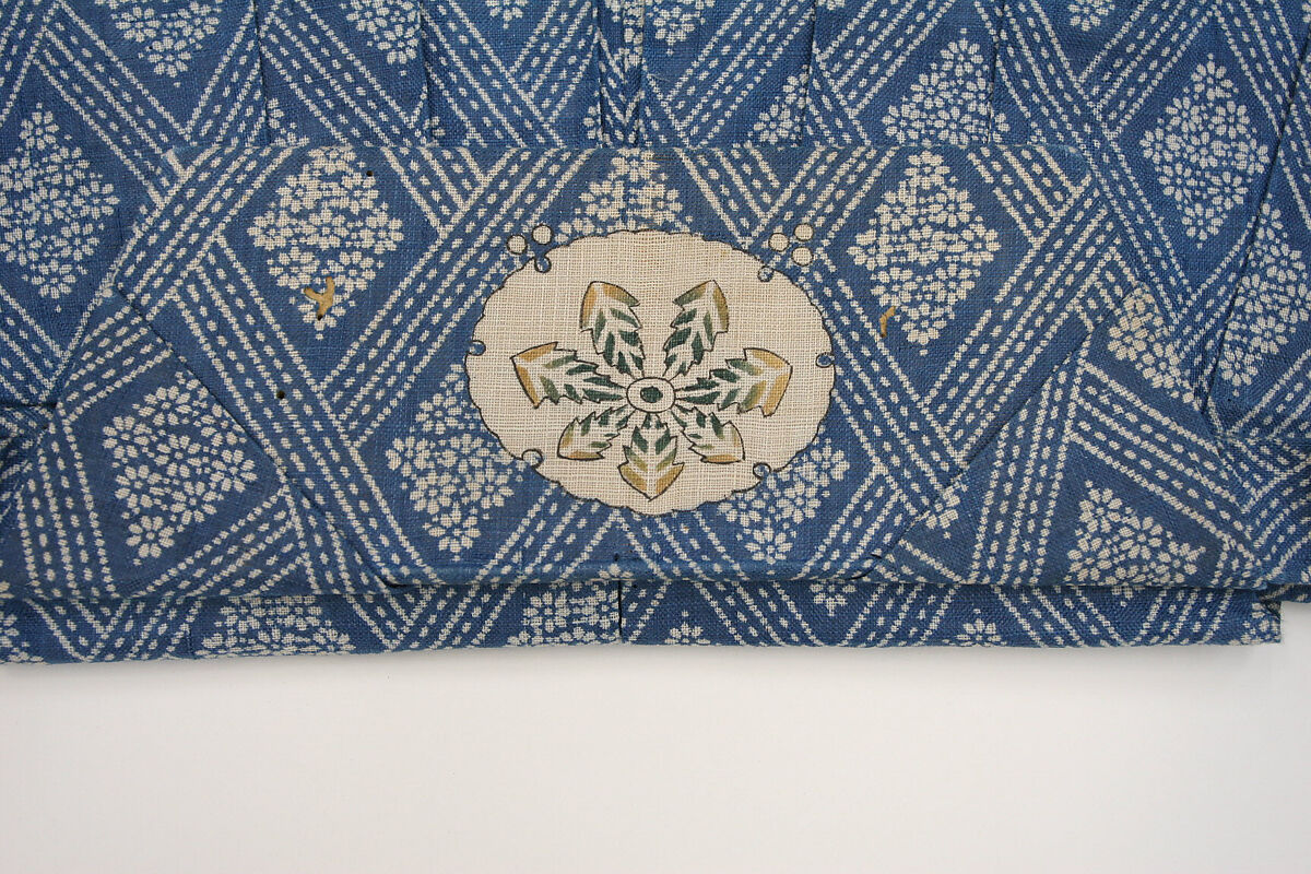 Trousers ("hakama") associated with Kyogen, Hemp, Japan