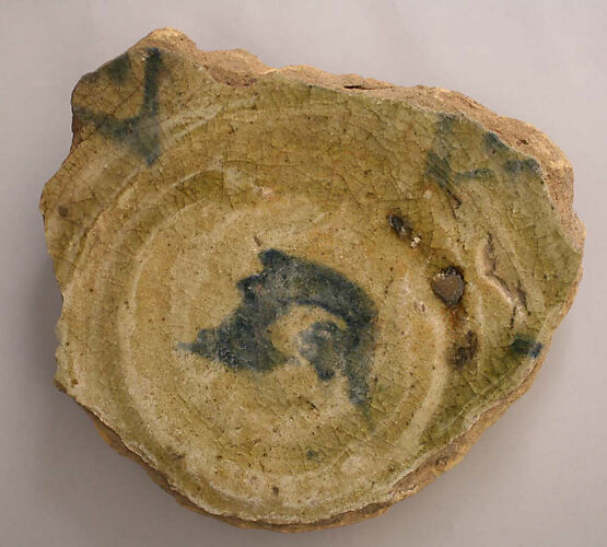 Fragment of Dish with Fish Motif