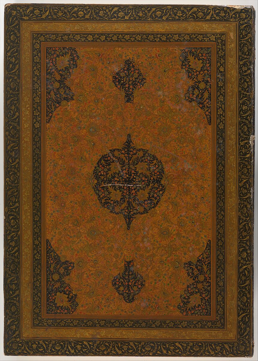 Shahnama (Book of Kings) of Firdausi, Shah Muhammad of Sabzavar, Ink, opaque watercolor, and gold on paper