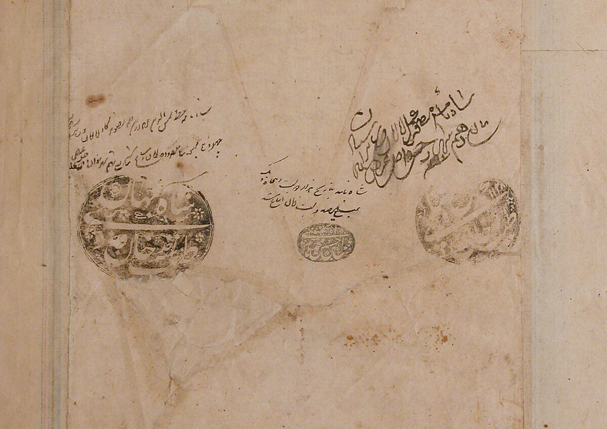 Shahnama (Book of Kings) of Firdausi, Abu'l Qasim Firdausi (Iranian, Paj ca. 940/41–1020 Tus), Opaque watercolor, ink, silver and gold on paper