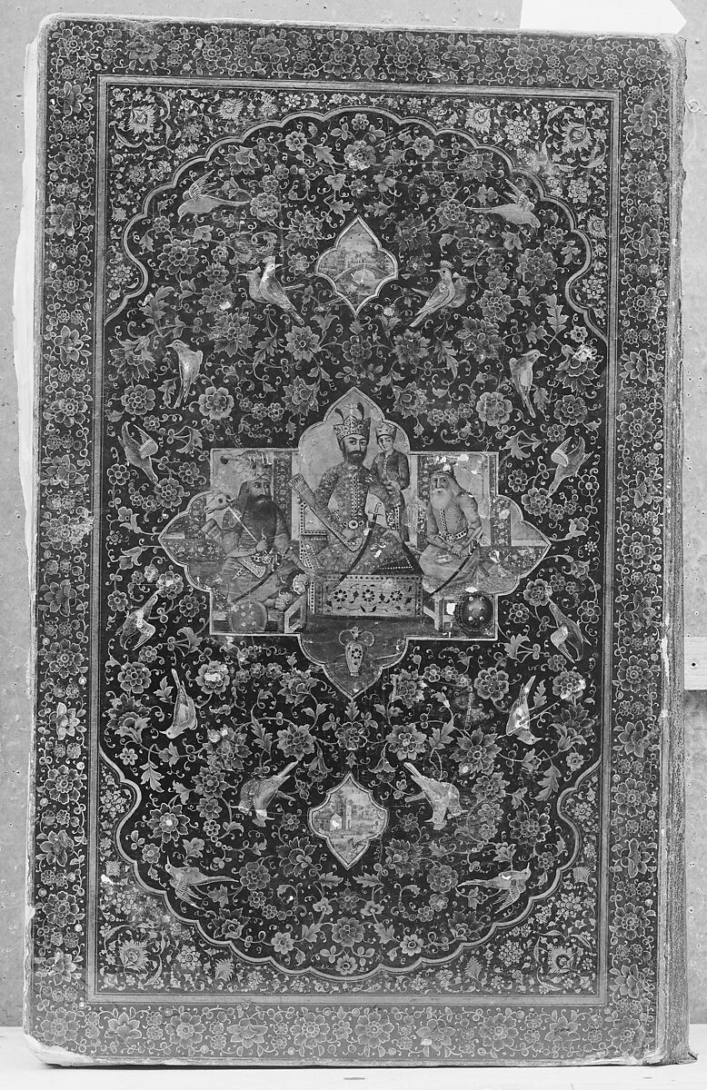 Shahnama (Book of Kings) of Firdausi, Abu'l Qasim Firdausi (Iranian, Paj ca. 940/41–1020 Tus), Opaque watercolor, ink, silver and gold on paper