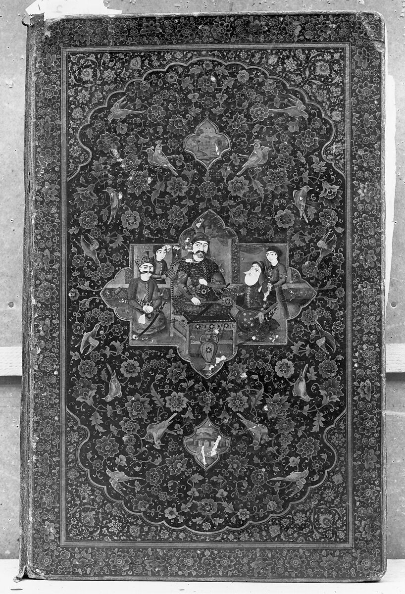 Shahnama (Book of Kings) of Firdausi, Abu'l Qasim Firdausi (Iranian, Paj ca. 940/41–1020 Tus), Opaque watercolor, ink, silver and gold on paper